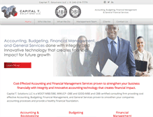 Tablet Screenshot of capitaltsolutions.com